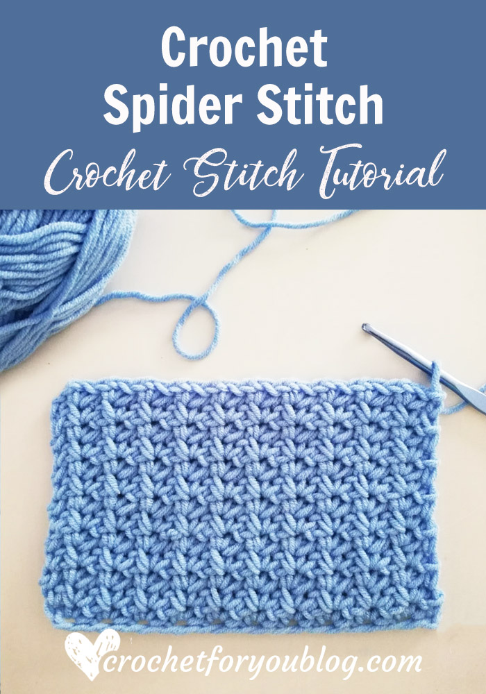Crochet Spider Stitch Tutorial