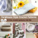 Farmhouse Style Crochet Patterns - 10 free crochet pattern link list