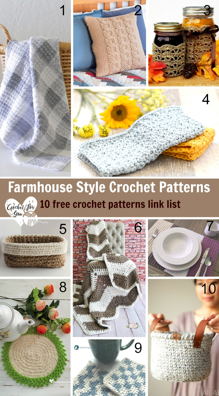 Farmhouse Granny Square Ideas and Free Pattern - Your Crochet