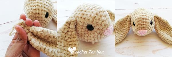 Velvet Bunny Lovey Free Crochet Pattern