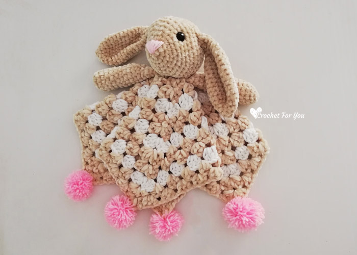 Velvet Bunny Lovey Free Crochet Pattern