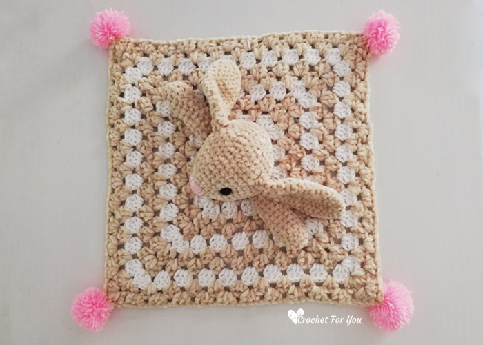 Crochet Velvet Bunny Lovey Free Pattern