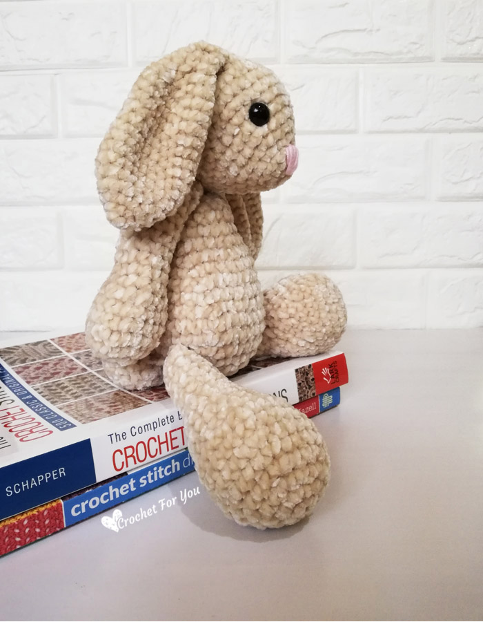 Velvet Bunny Amigurumi Free Crochet Pattern