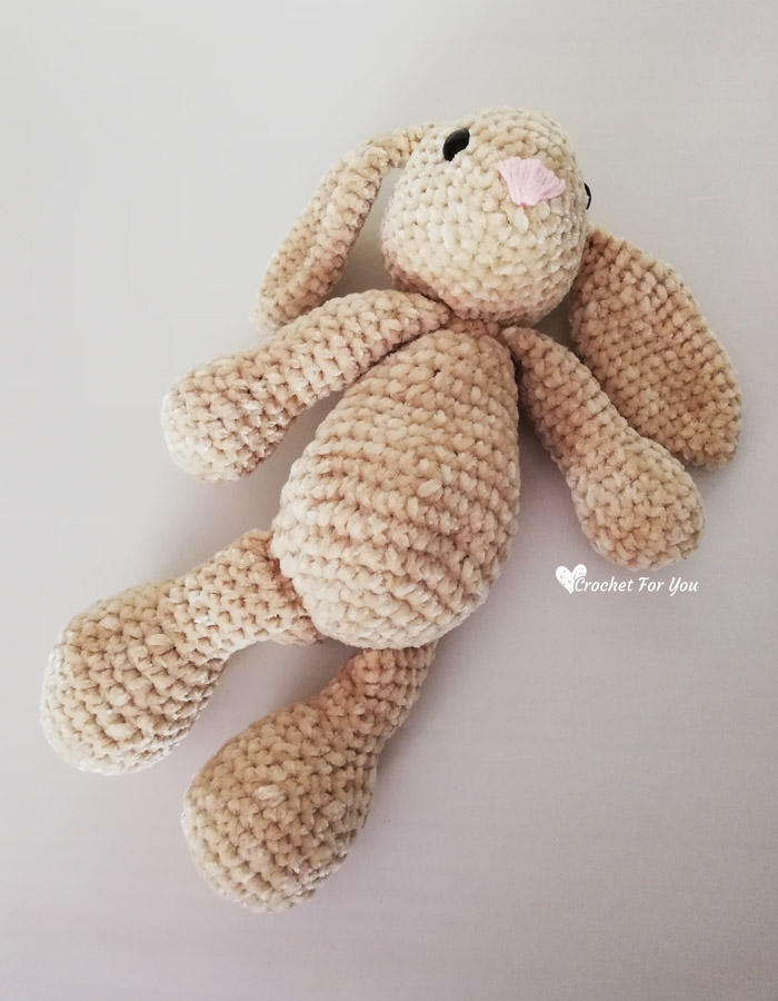 Velvet Bunny Amigurumi Free Crochet Pattern