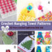 Crochet Hanging Towel Patterns - 10 free crochet patterns link list