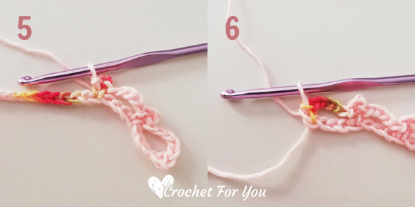 How to Crochet Picot Trellis Stitch 