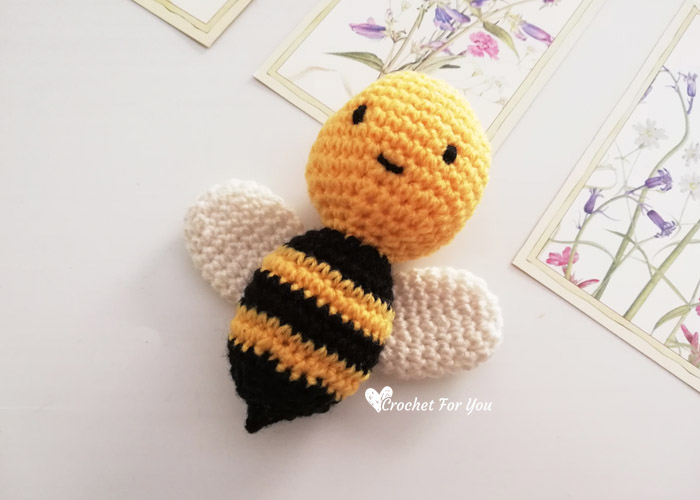 Little Bumble Bee Amigurumi Free Crochet Pattern