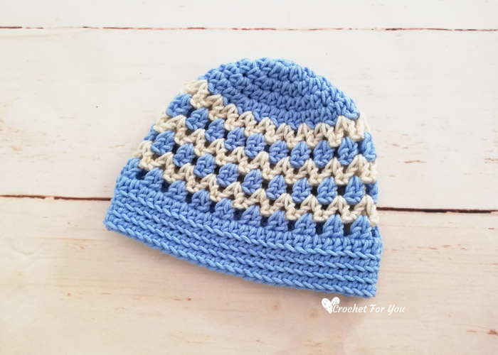 Spring & Summer Lace Beanie Free Crochet Pattern