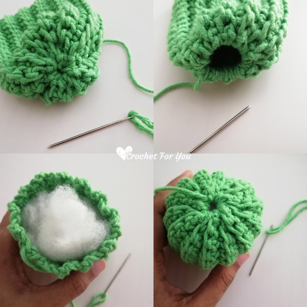 Cactus Ice Cream Cone Free Crochet Pattern