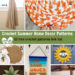 Crochet Summer Home Decor Patterns-10 free crochet pattern link list