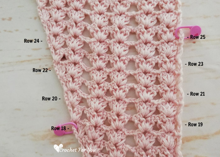 Crochet Shell & Lace Shawl Free Pattern