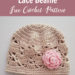 Crochet Vintage Lace Beanie Free Pattern