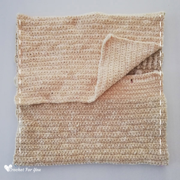 Sandy Bobble Crochet Velvet Throw Pillow Free Pattern