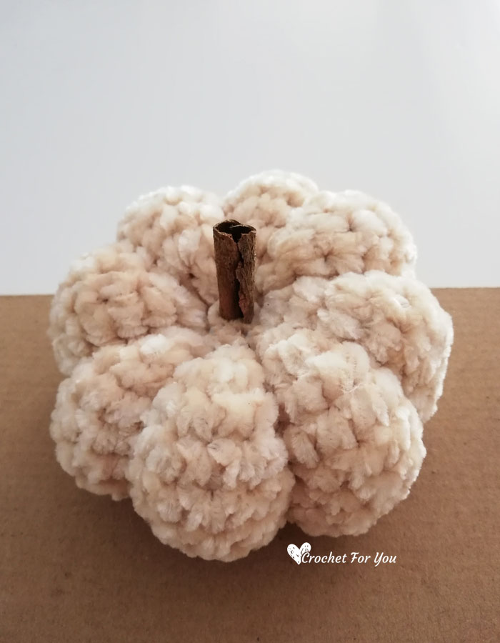 Crochet Lil Velvet Pumpkin Pattern