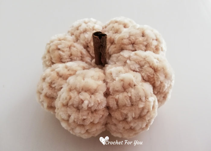 Crochet Lil Velvet Pumpkin Free Pattern