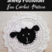 Crochet Sheep Potholder Free Pattern