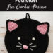 Crochet Black Cat Potholder Free Pattern