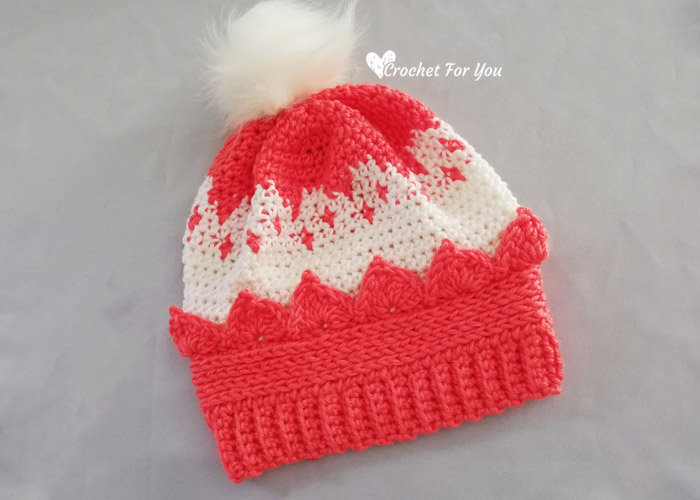 Crochet Crown Hat 