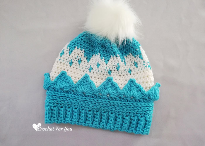 Crochet Crown Hat