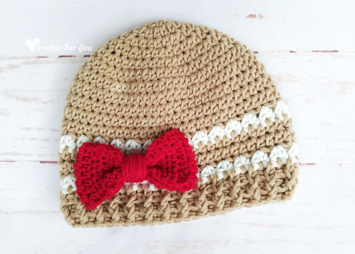 Modern Gingerbread Hat