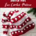 Crochet Bobbles and Stripes Santa Hat