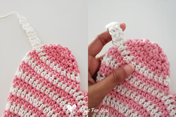 Crochet Heart Potholder