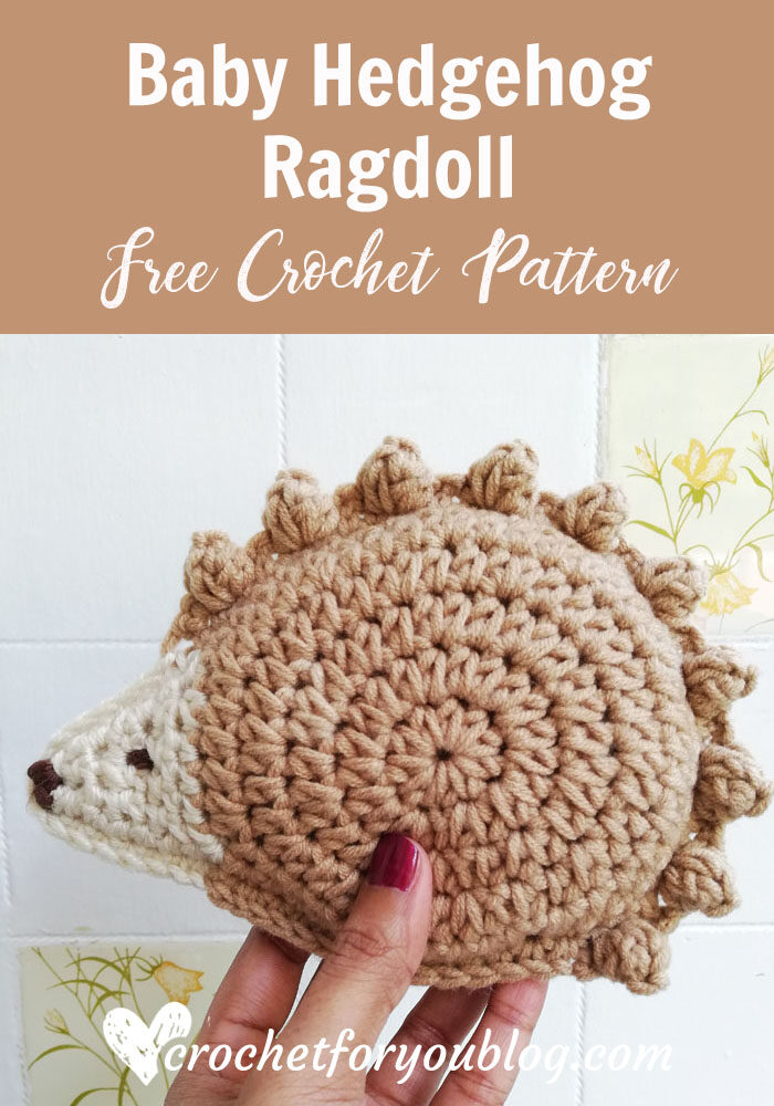 Baby Hedgehog Ragdoll Amigurumi