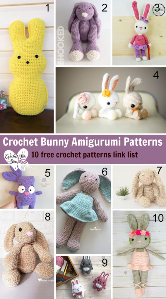 Crochet Bunny Amigurumi Patterns 