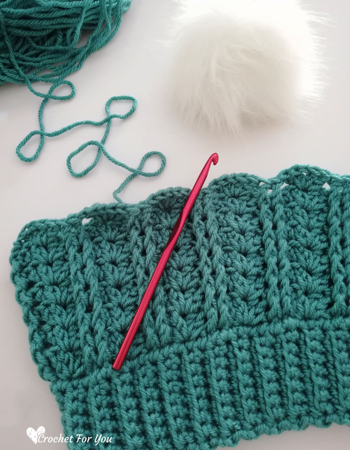 Crochet Yara Beanie - Teen & Adult sizes