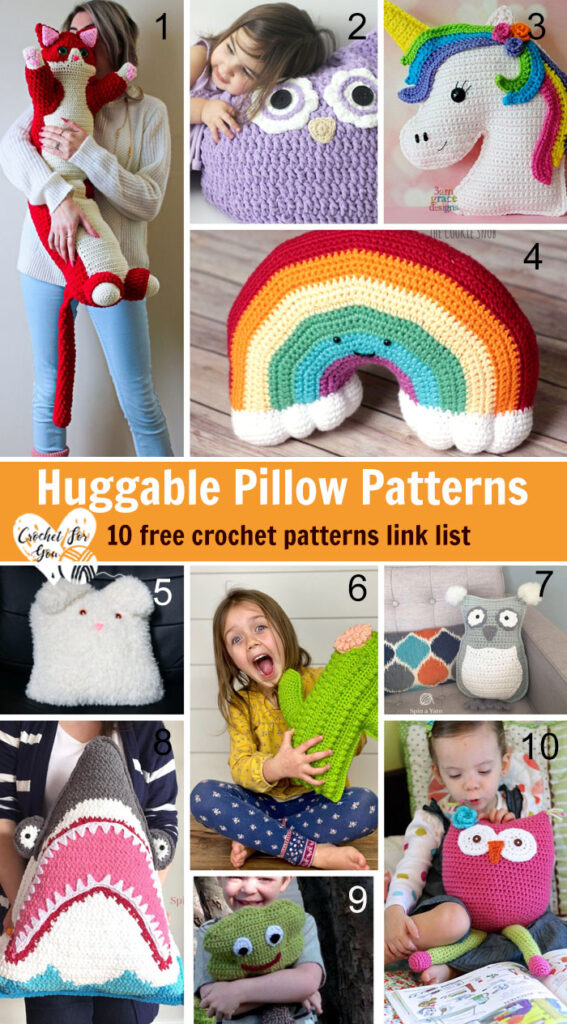 Crochet Huggable Pillow Patterns