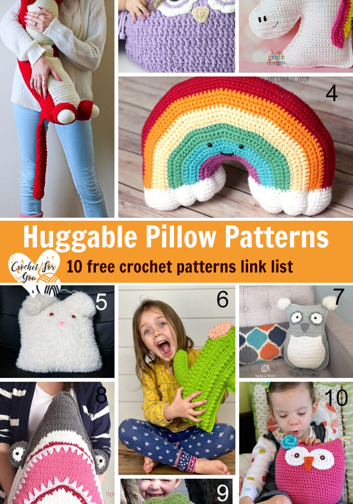 Crochet Huggable Pillow Patterns