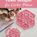 Crochet Bobble Drops Flower Hexagon