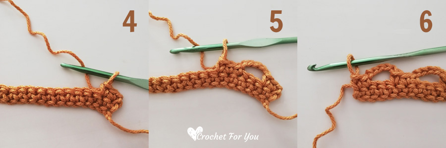 How to Crochet Honeycomb Trellis Stitch