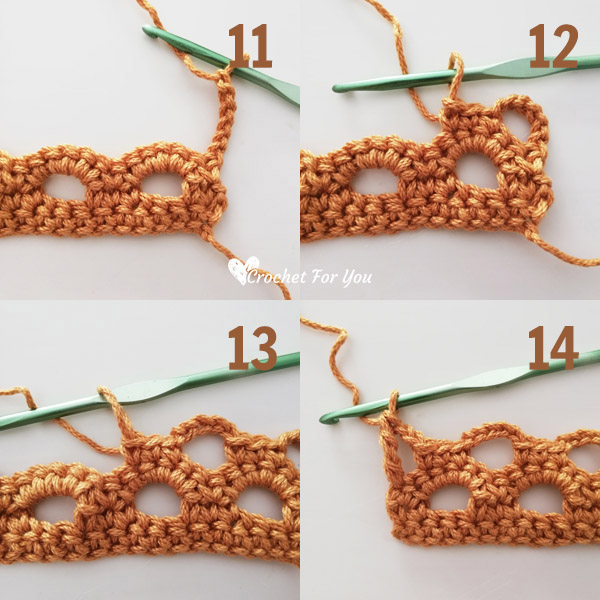 How to Crochet Honeycomb Trellis Stitch