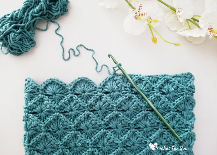 How to Crochet Bavarian Stitch in Round