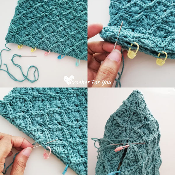 Crochet Bavarian Stitch Pouch