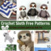 Crochet Sloth Free Patterns