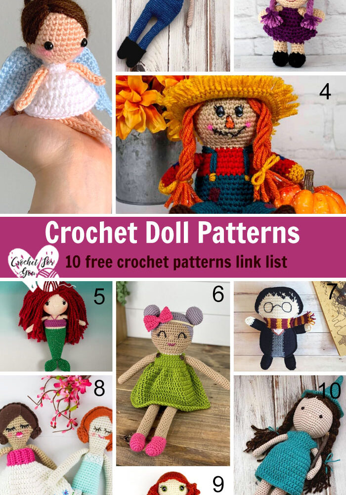 10 free pattern links for doll