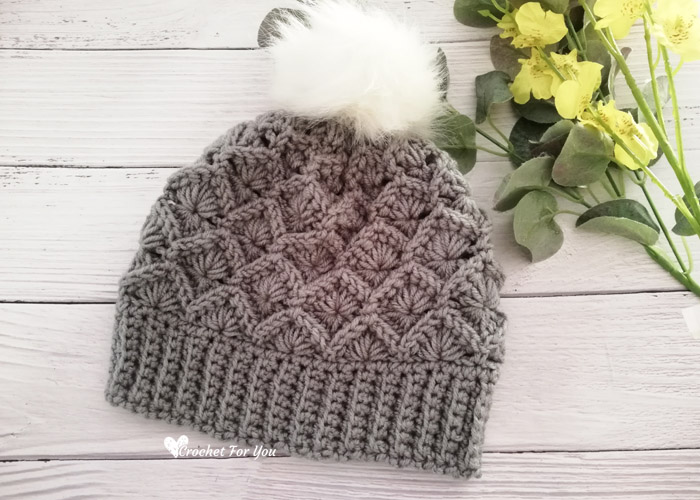 Crochet Bavarian Stitch Beanie