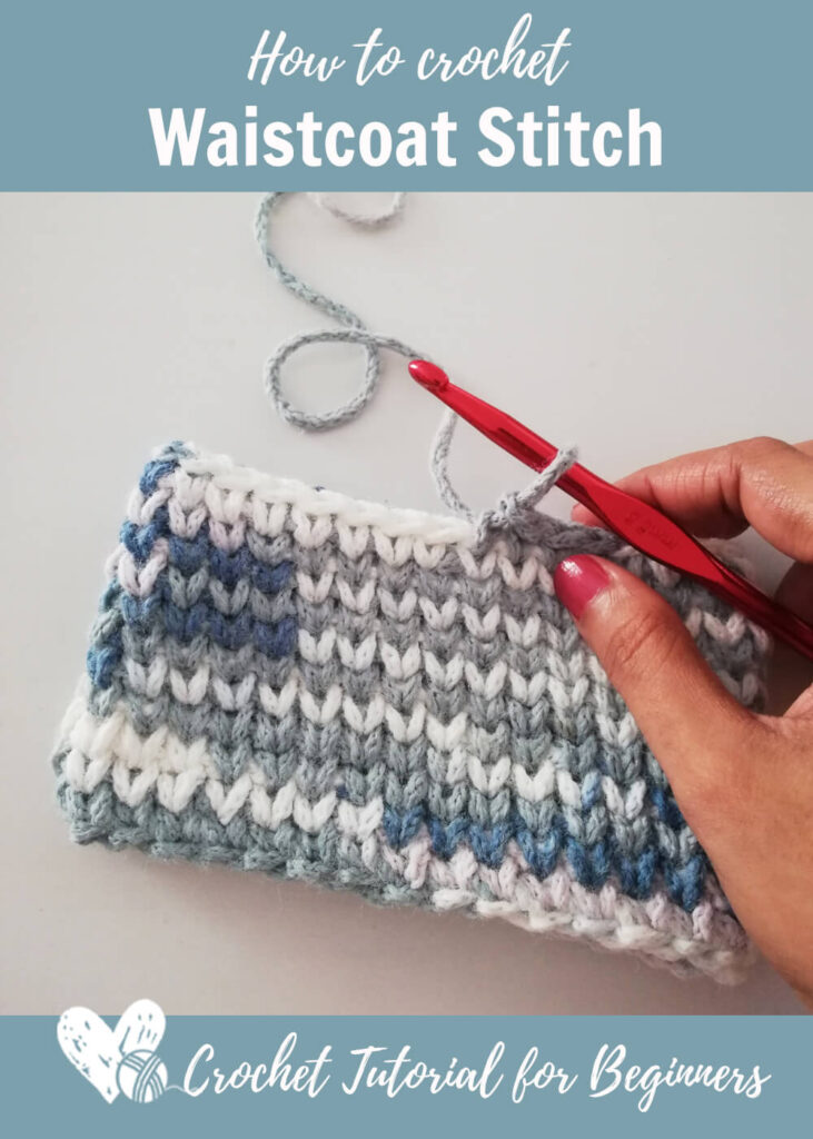 Crochet Waistcoat Stitch