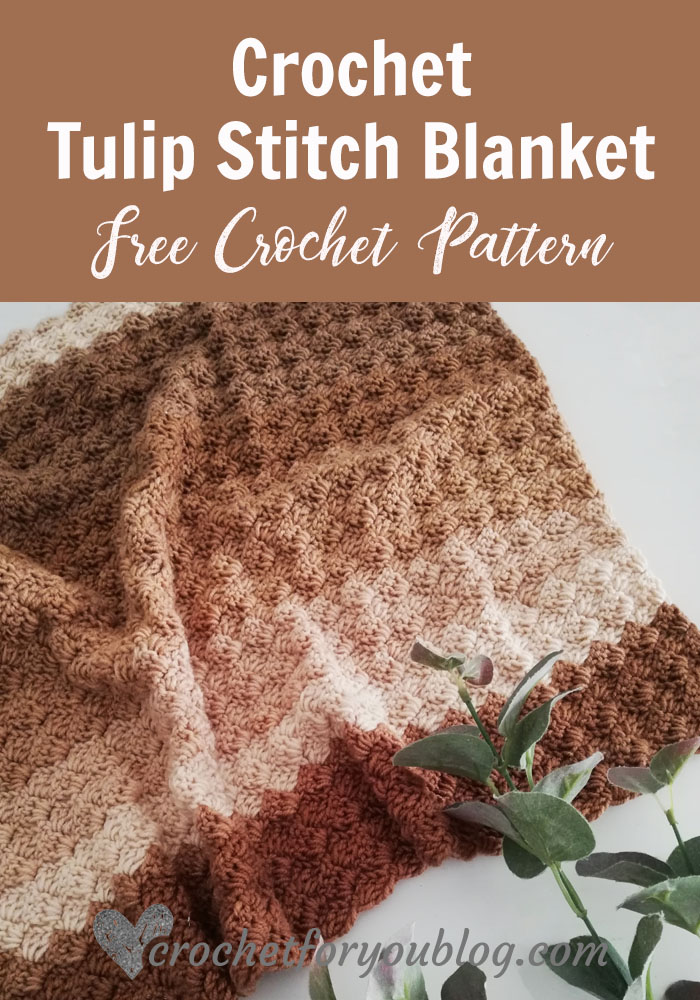 Crochet Tulip Stitch Blanket