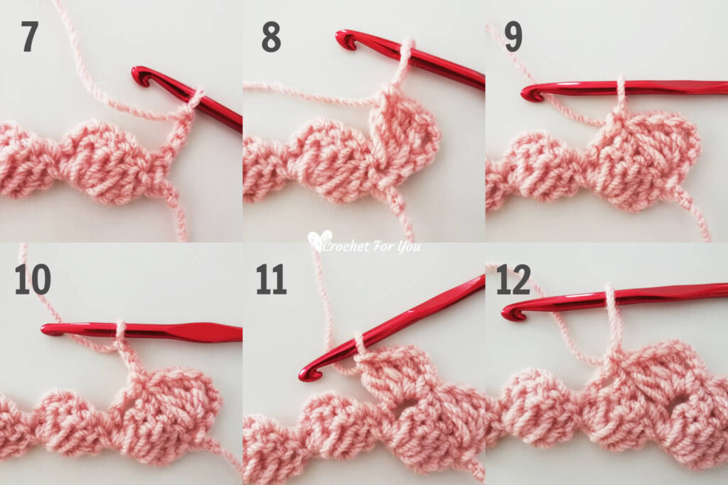Crochet tulip Stitch