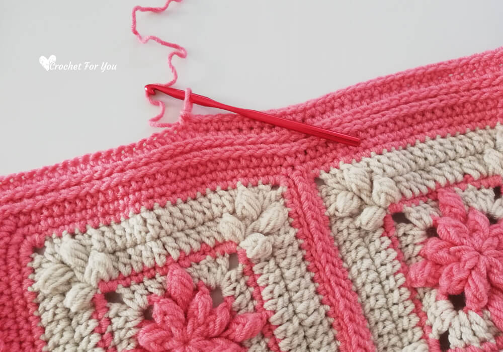 Crochet for Knitters - Granny Square Blanket - v e r y p i n k . c o m -  knitting patterns and video tutorials