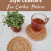 Simple & Modern Crochet Coasters Free Pattern