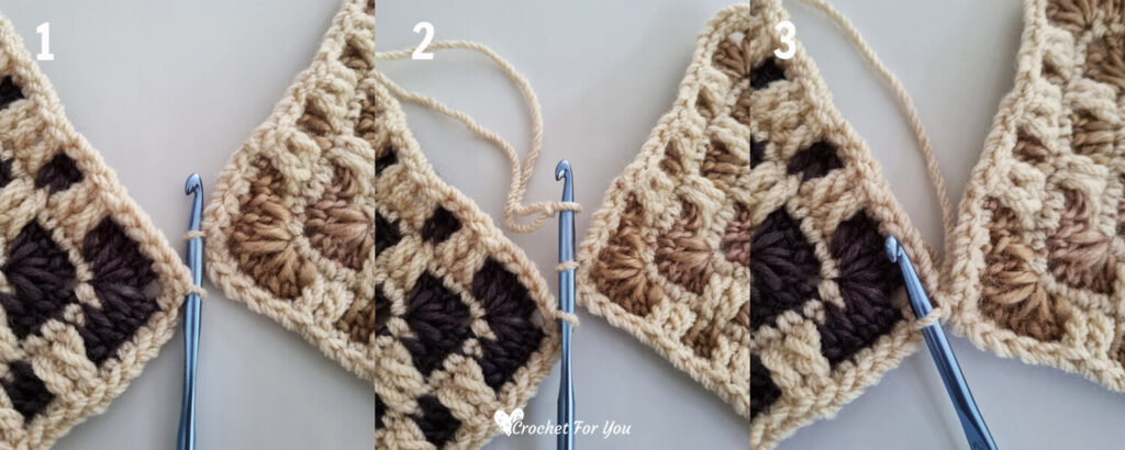 How to crochet flat zipper method