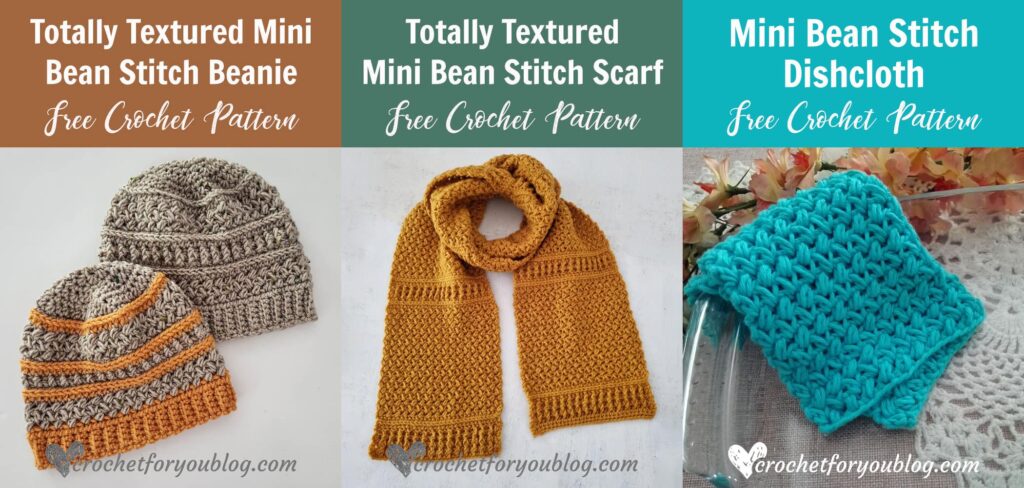 mini bean stitch pattern