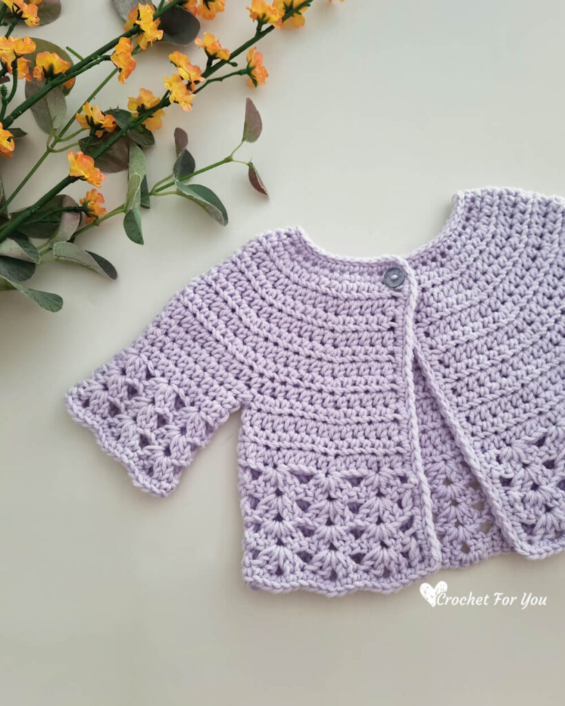 Crochet Baby Cardigan