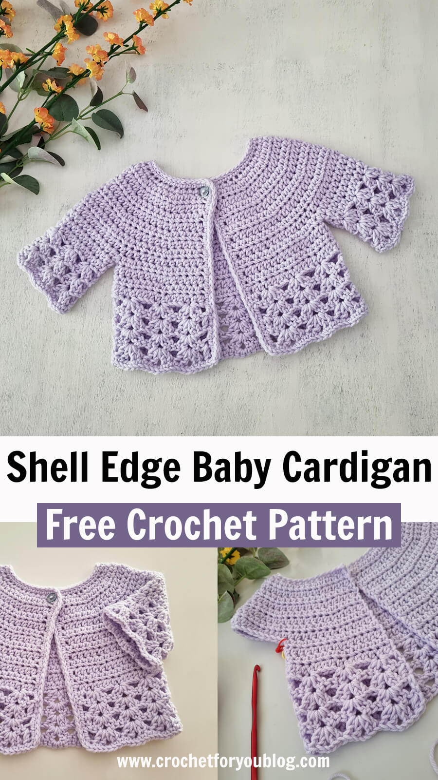 Crochet Baby Cardigan
