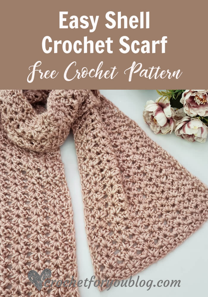 free crochet scarf pattern