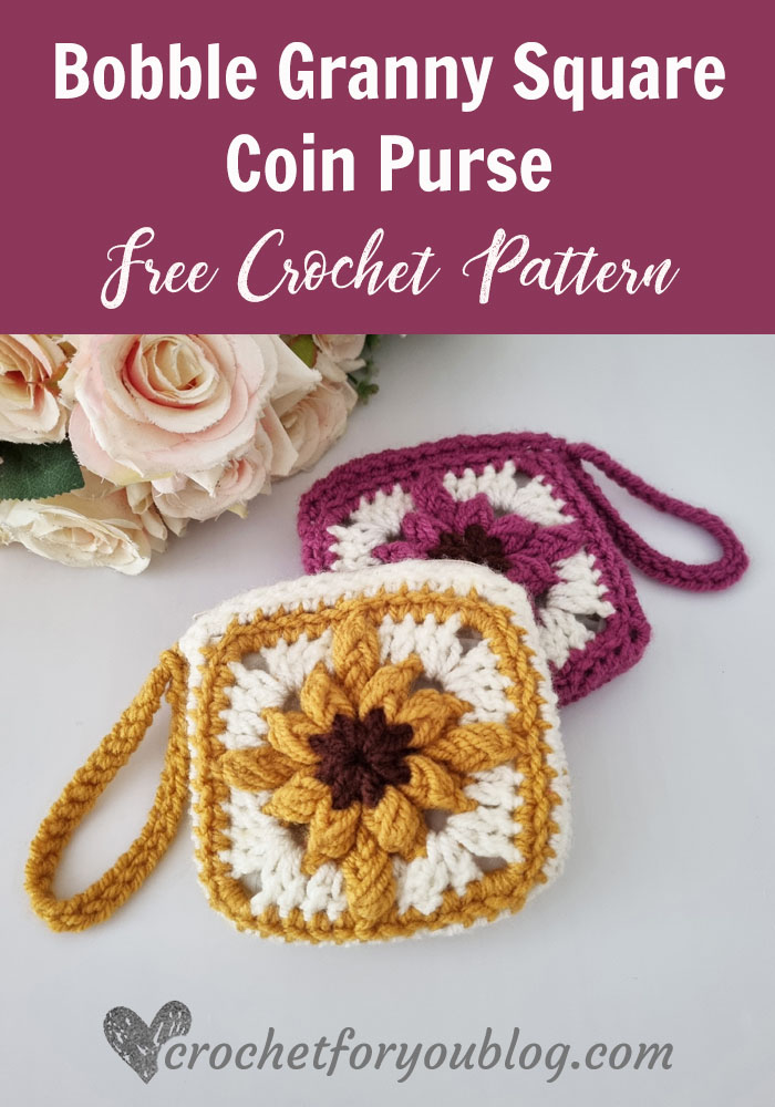 Trinity Stitch Coin Purse: Free Crochet Pattern |